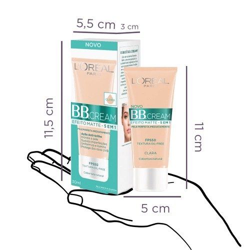 Base L'Oréal BB Cream Oily Skin Base Clara 30ml