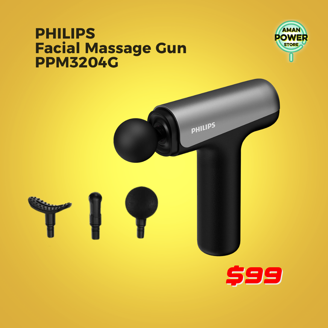 PHILIPS FACIAL MASSAGE GUN PPM3204G