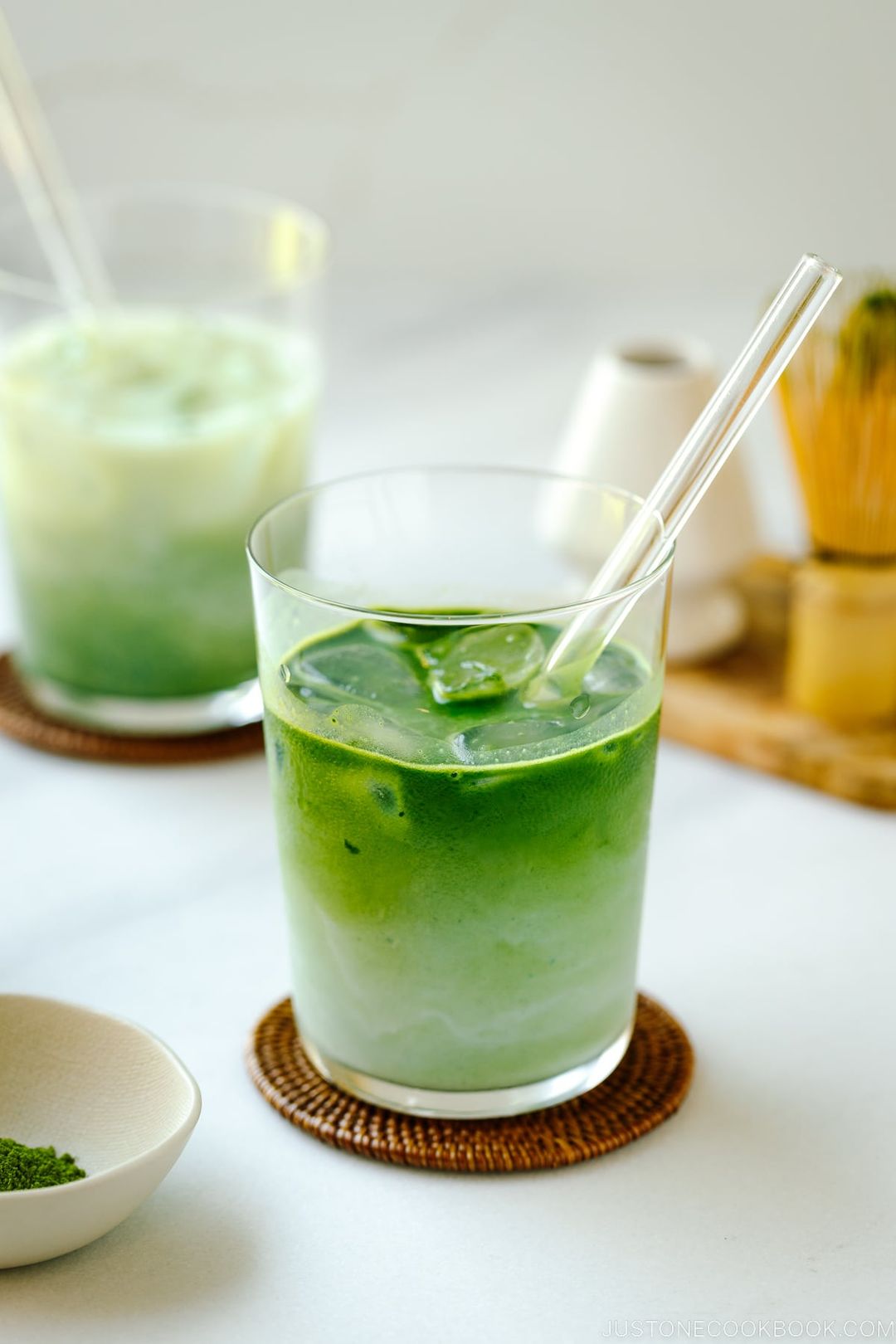 Iced Matcha Latte + Collagen