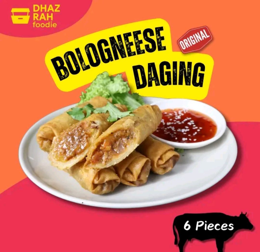 Frozen Popiah Beef Bolognese 6PC