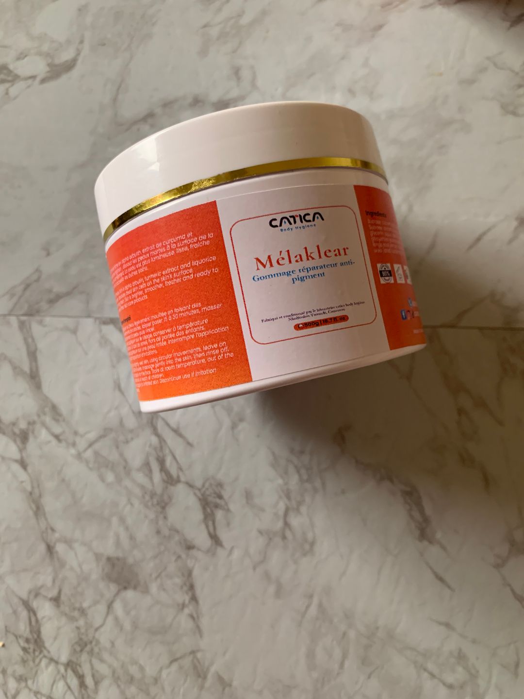 Mélaklear Gommage réparateur anti-pigment