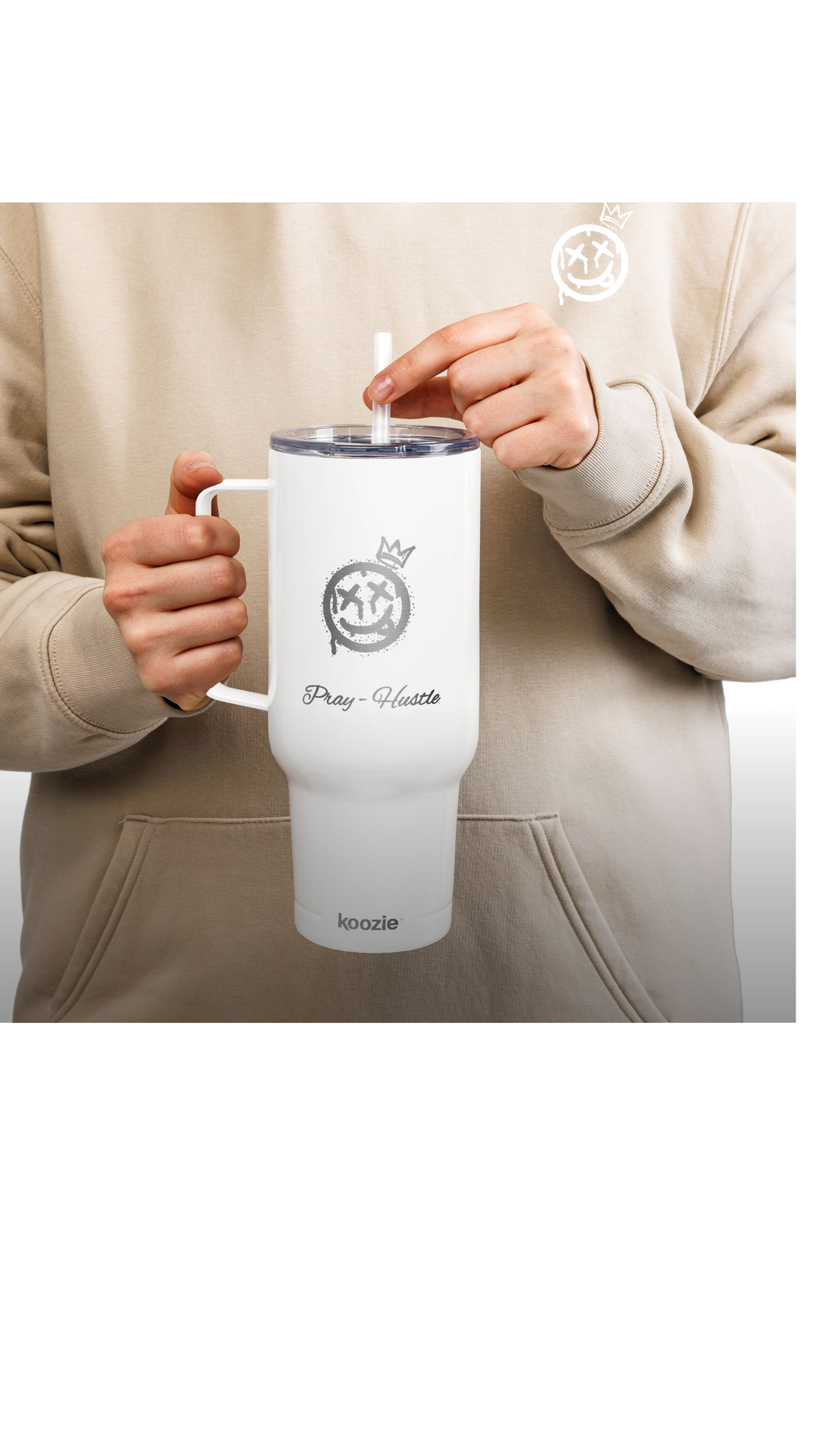 Limited Edition I Was Once Broke X Koozie Insulated Tumbler with Insulated Tumbler with Lid
