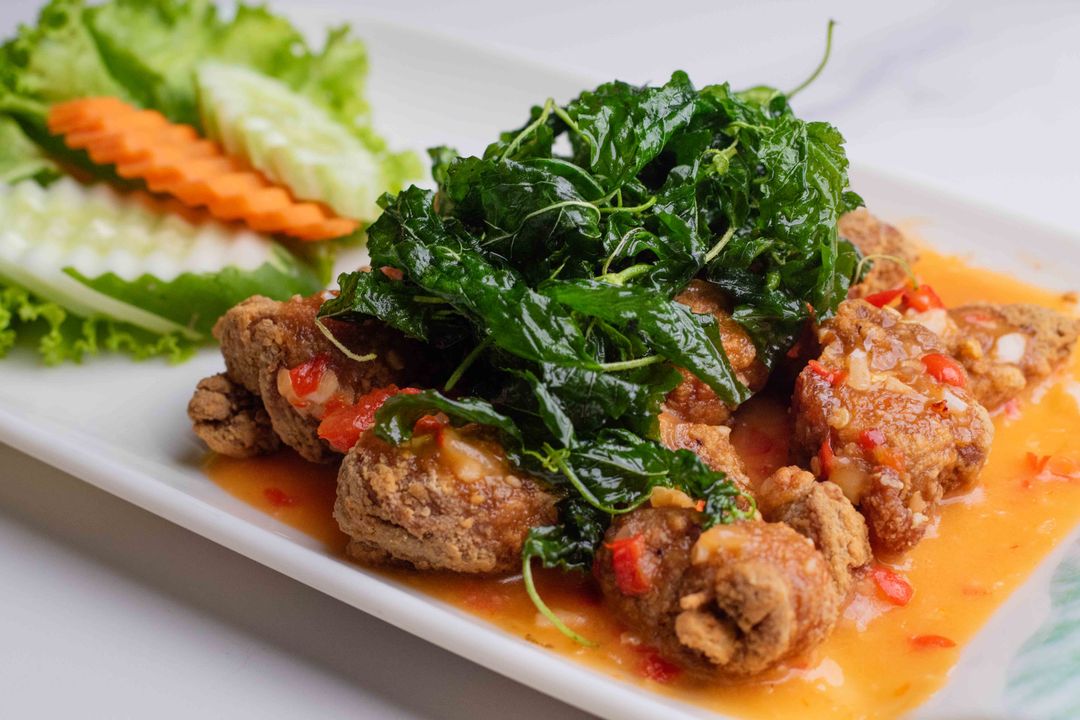 សាច់មាន់បំពងជូអែម
