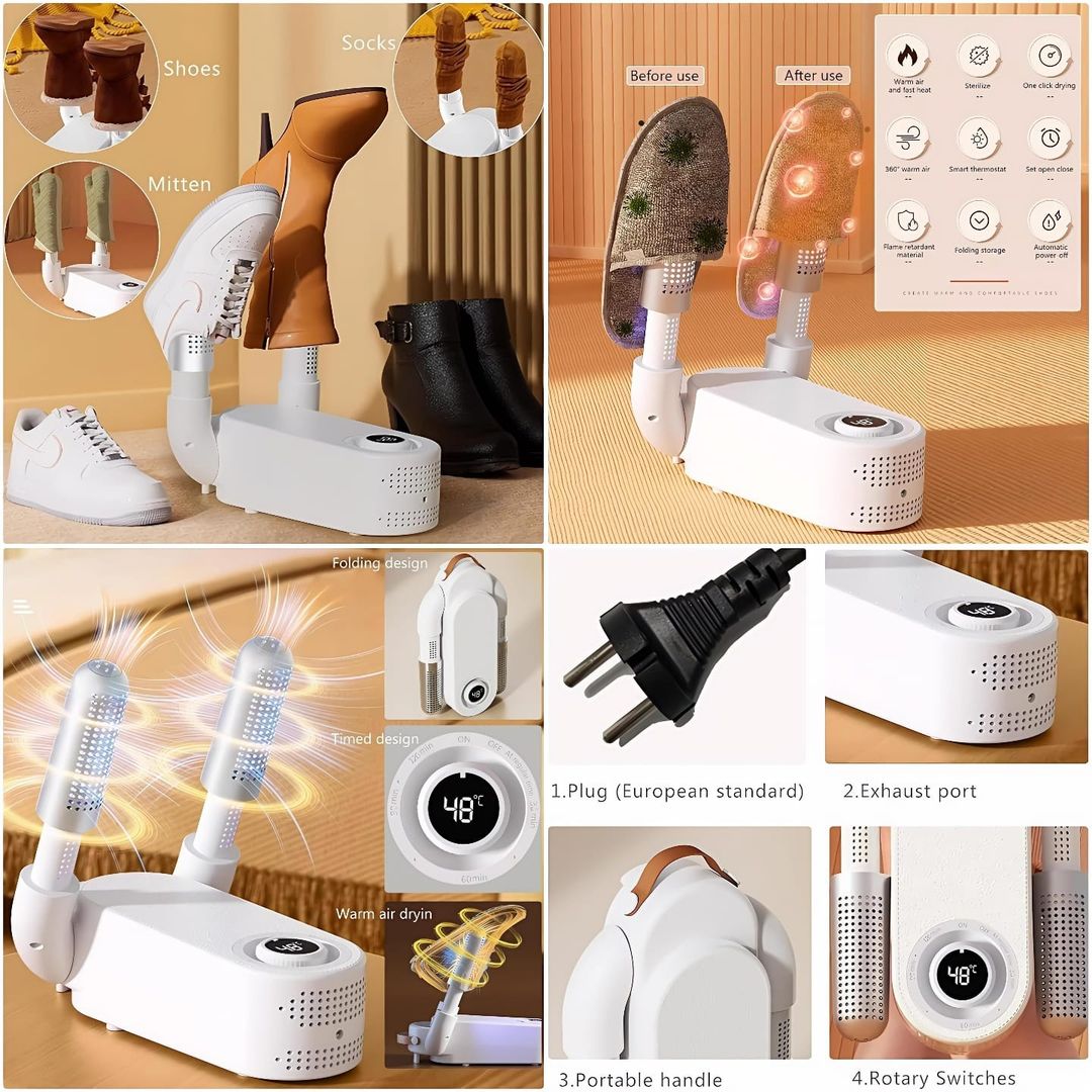 Anti Bacterial Shoe Dryer