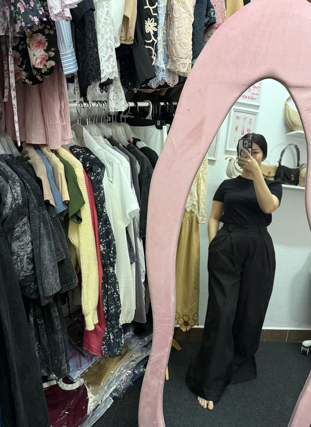 HIGHWAIST FLARE PANTS