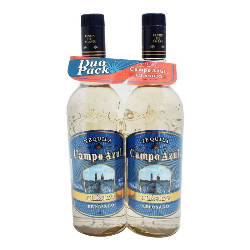 Tequila Reposado Duo Campo Azul 750.0 mL
