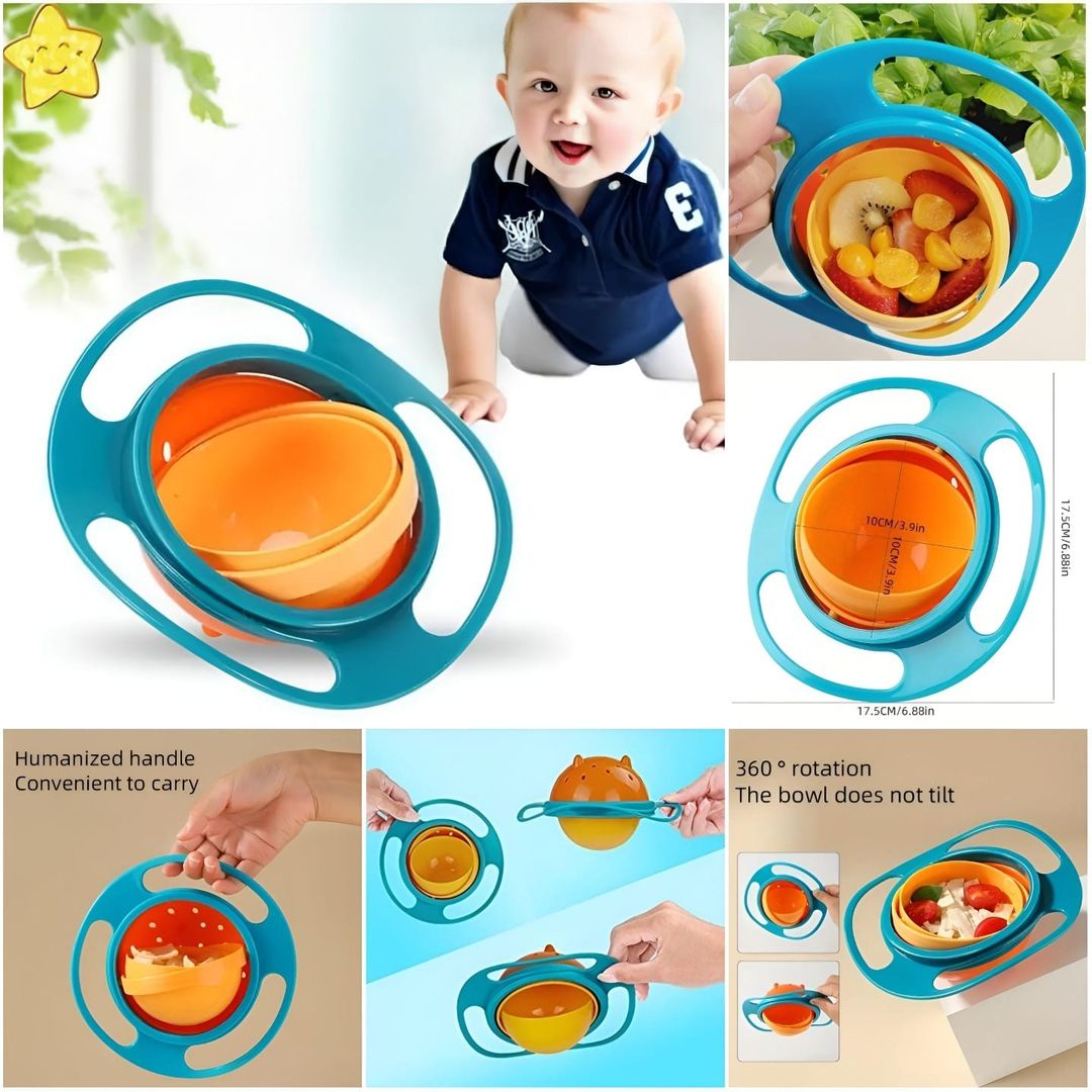 Gyro Spill Proof Bowl