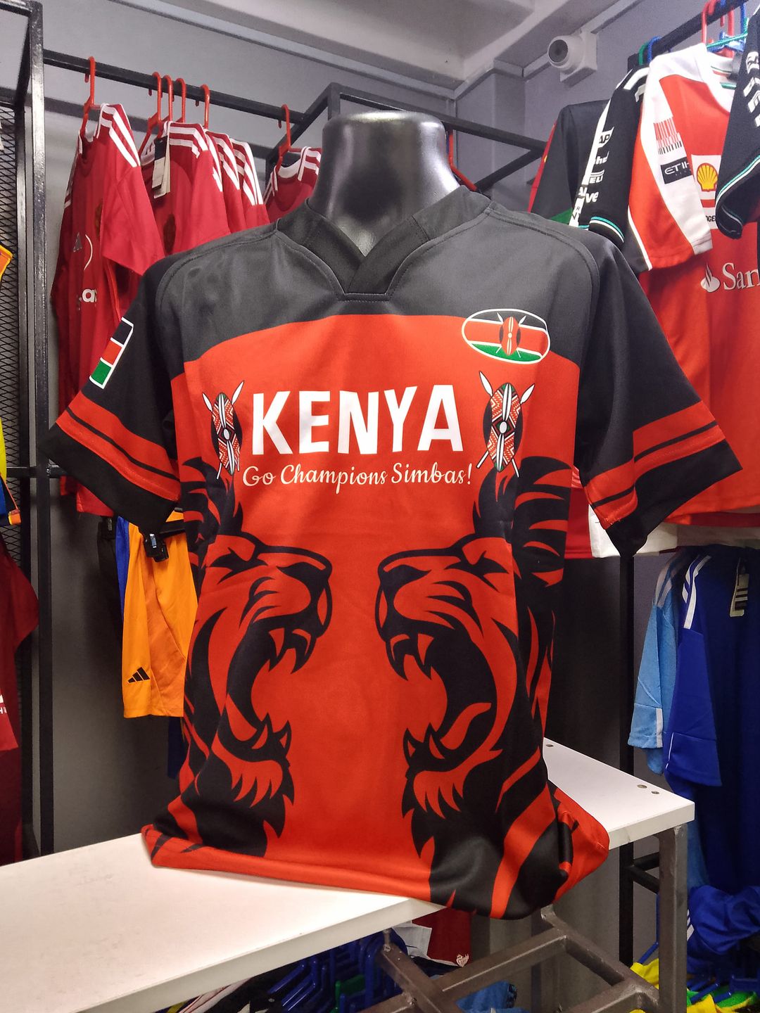 Kenya Rugby Simba RED