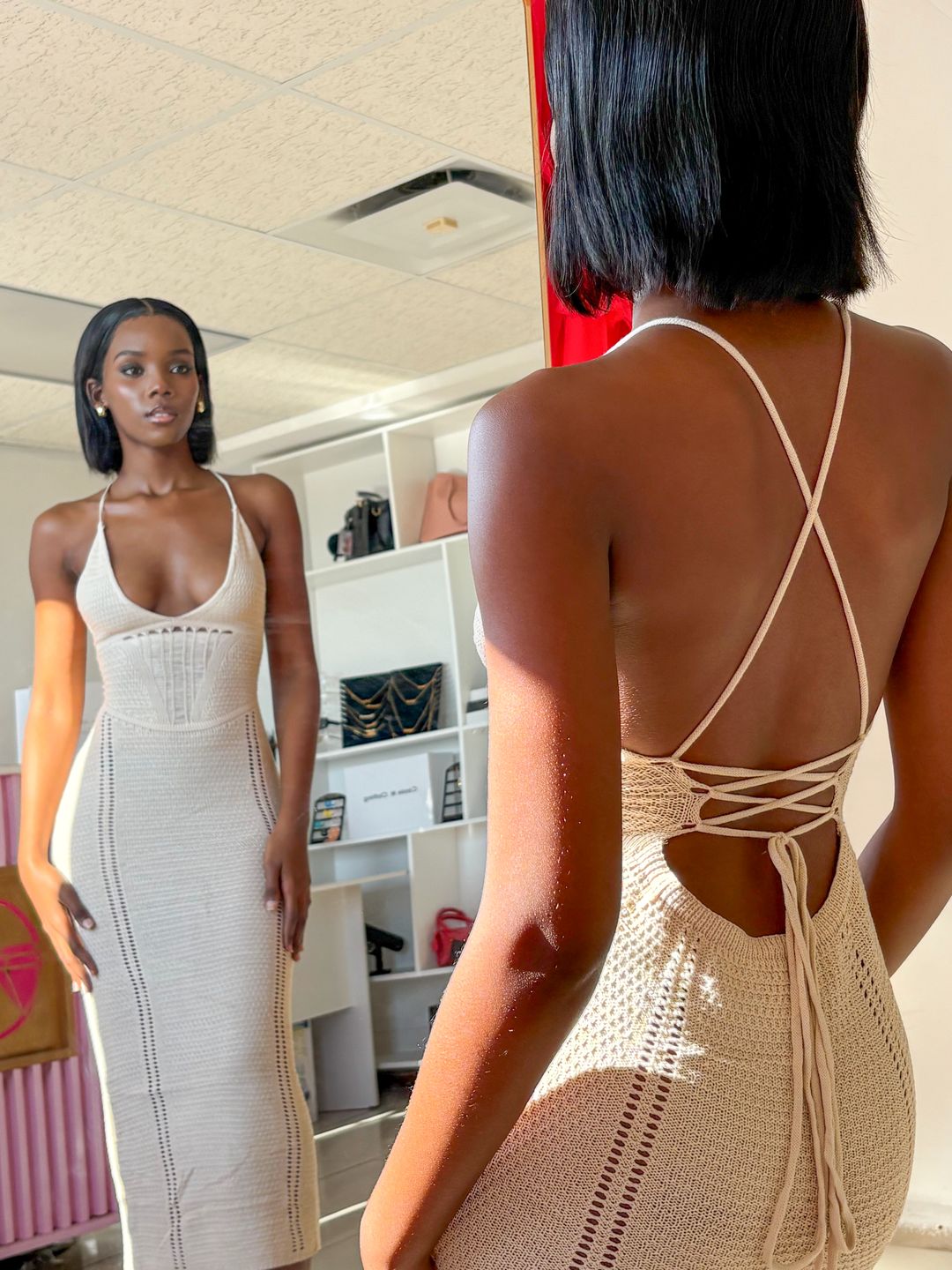 Tie me up bodycon