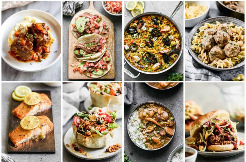 Weekly menu 7 Meals each 500 g