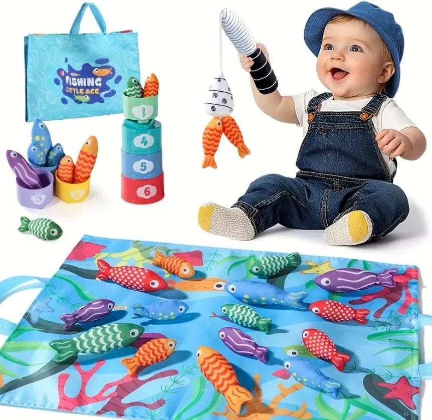Soft Play Fishing Set   