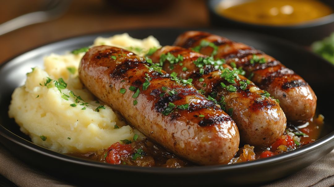 Sausage Mash and gravy