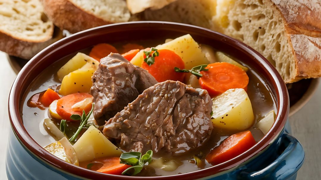 Beef Stew with dumplings