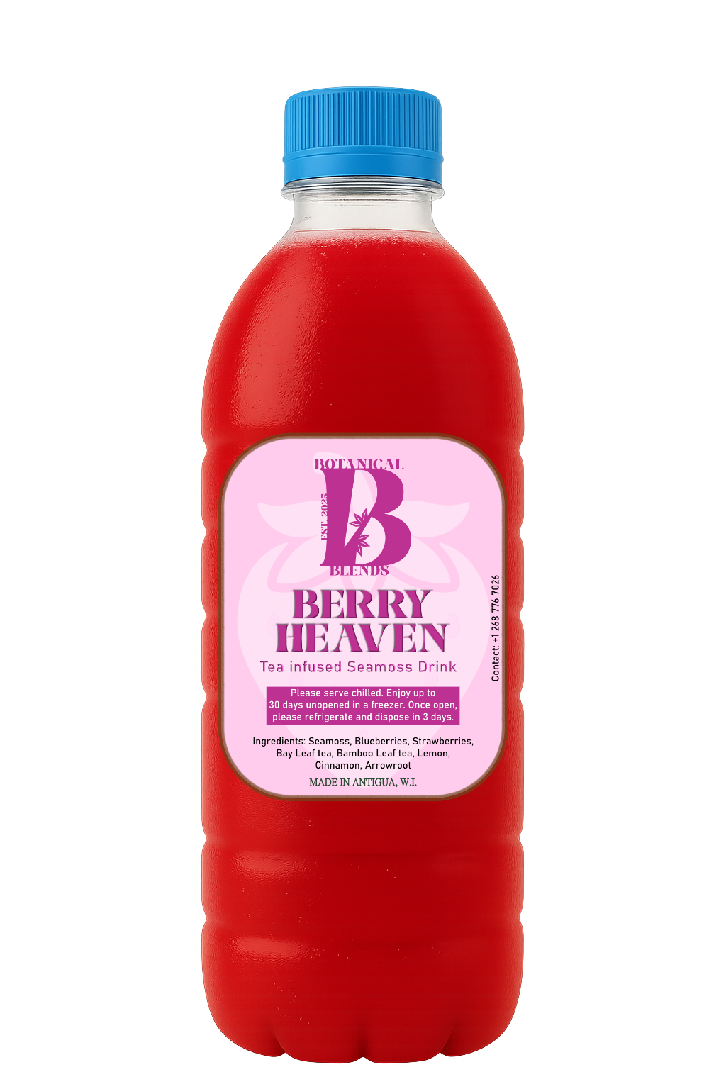 Berry Heaven – Tea Infused Seamoss Drink