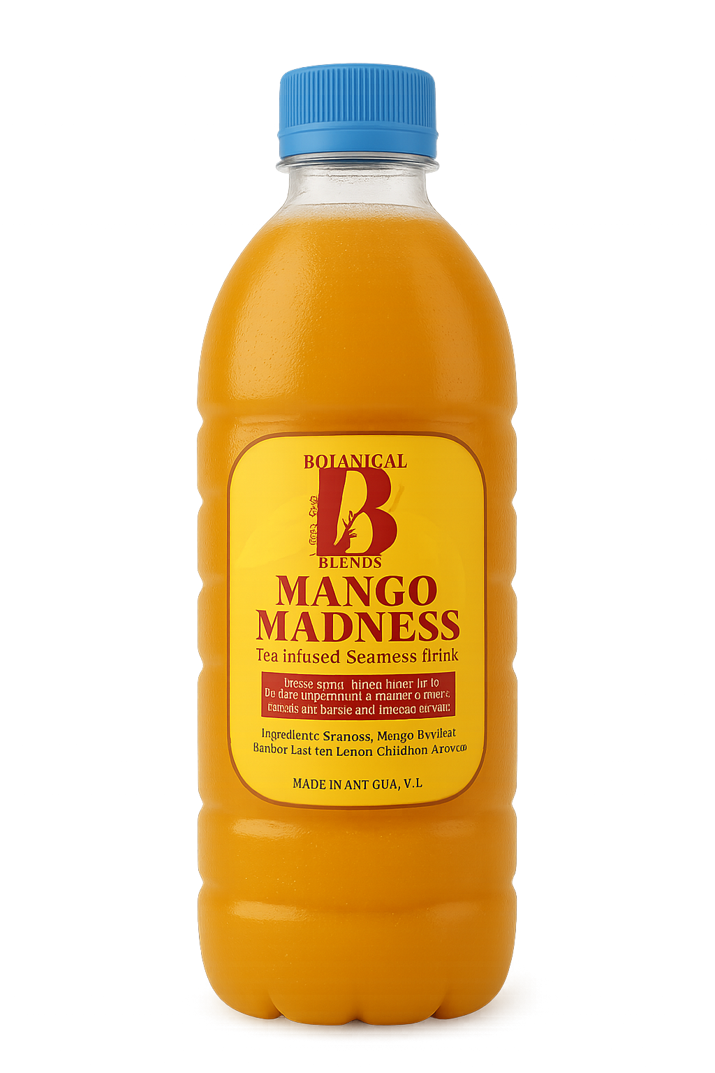 Mango Madness – Tea Infused Seamoss Drink
