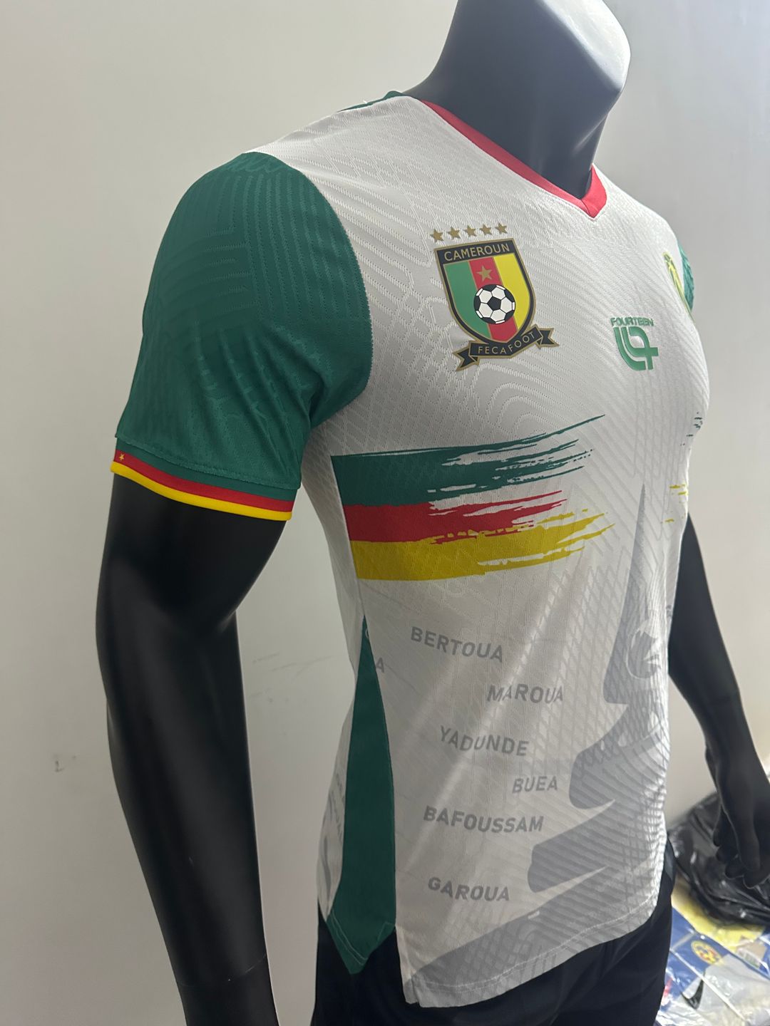 Cameroon latest short sleeve jersey 