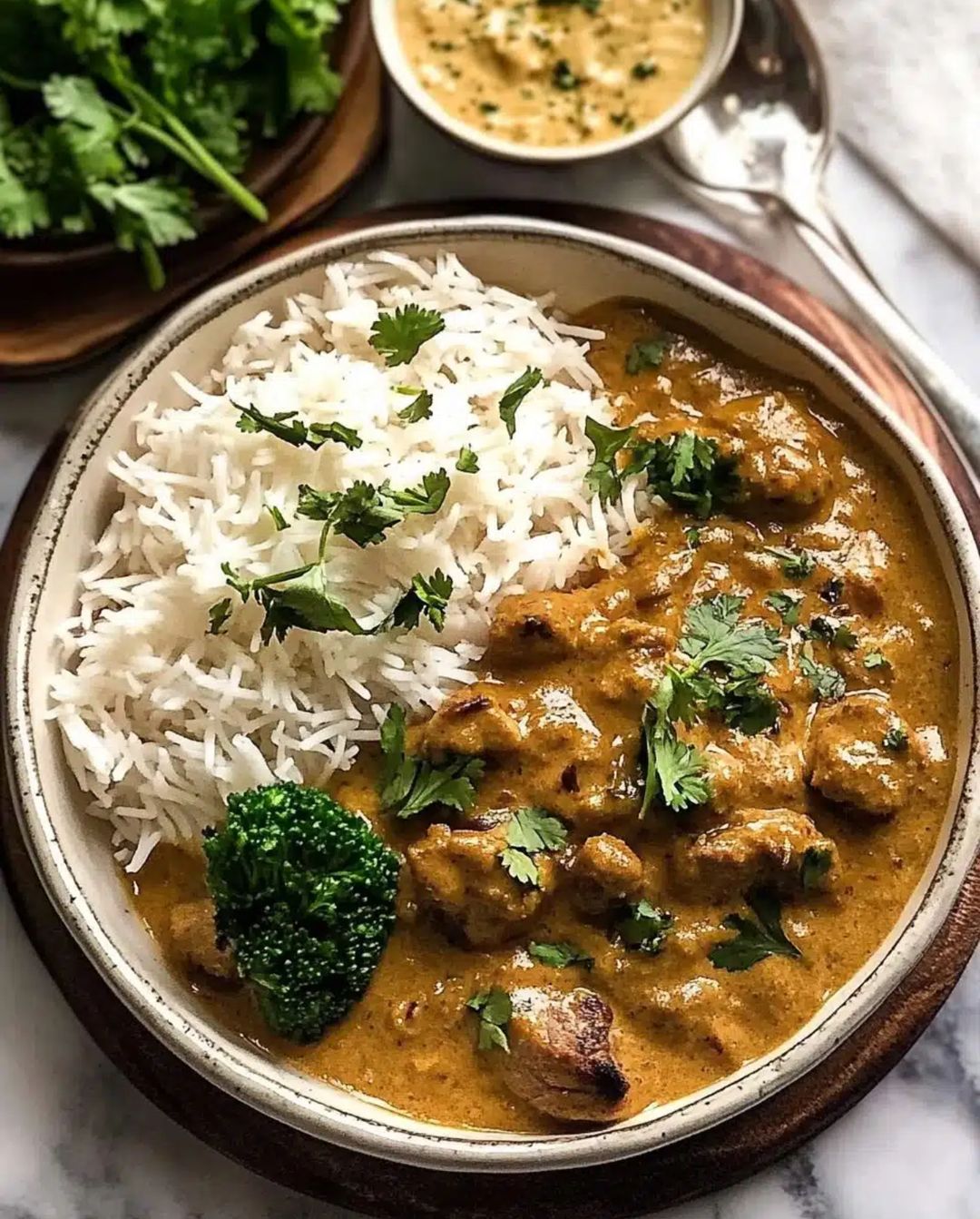 Lamb Korma Curry & Rice