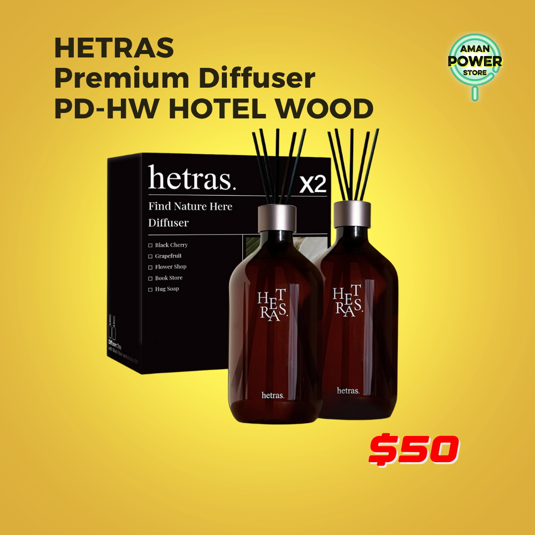 HETRAS PREMIUM DIFFUSER PD-HW HOTEL WOOD