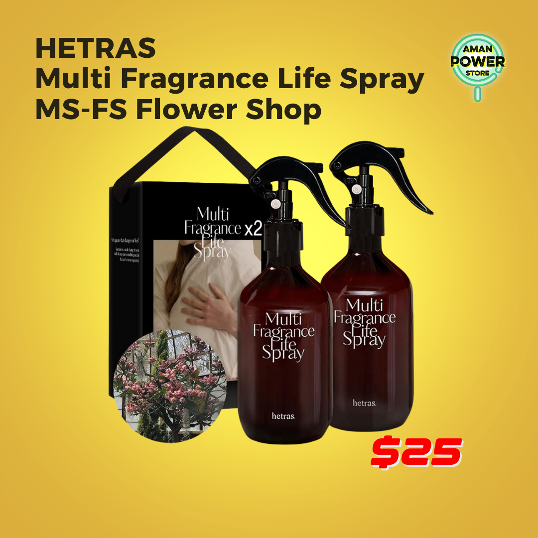 HETRAS MULTI FRAGRANCE LIFE SPRAY MS-FS FLOWER SHOP