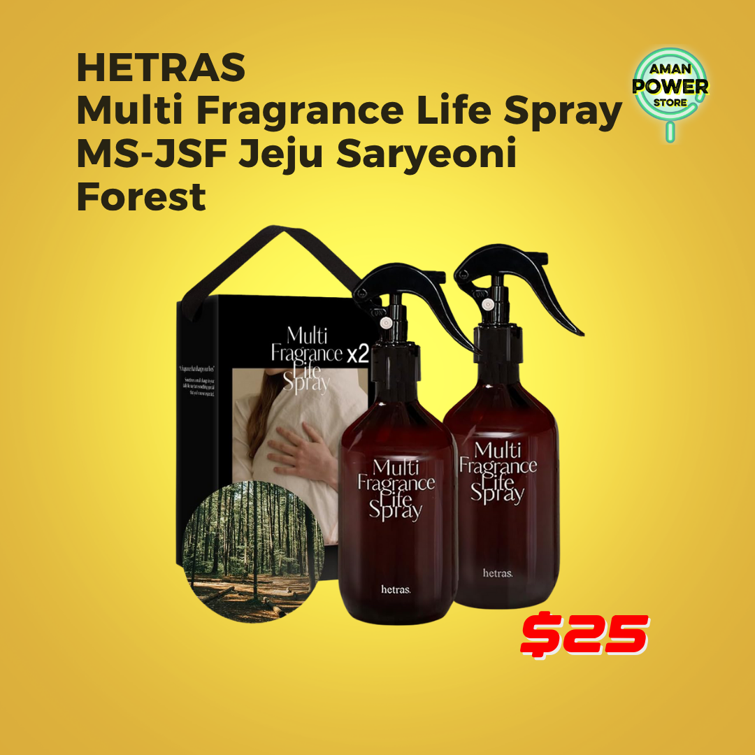 HETRAS MULTI FRAGRANCE LIFE SPRAY MS-JSF JEJU SARYEONI FOREST
