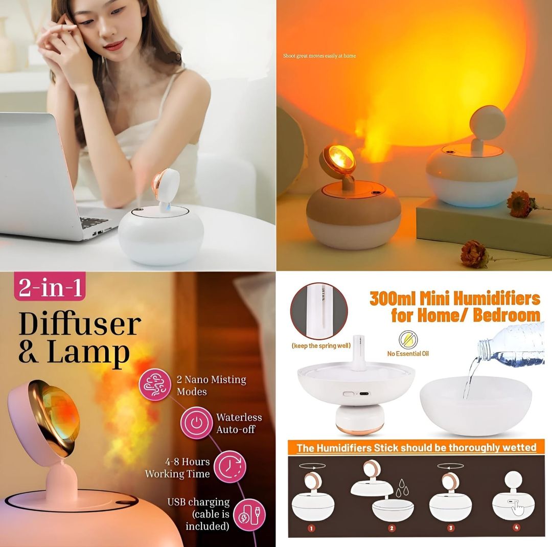 Sunset Light Humidifier
