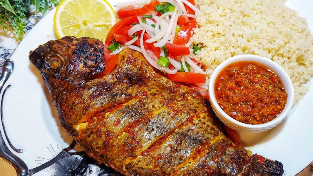 Attieké poisson