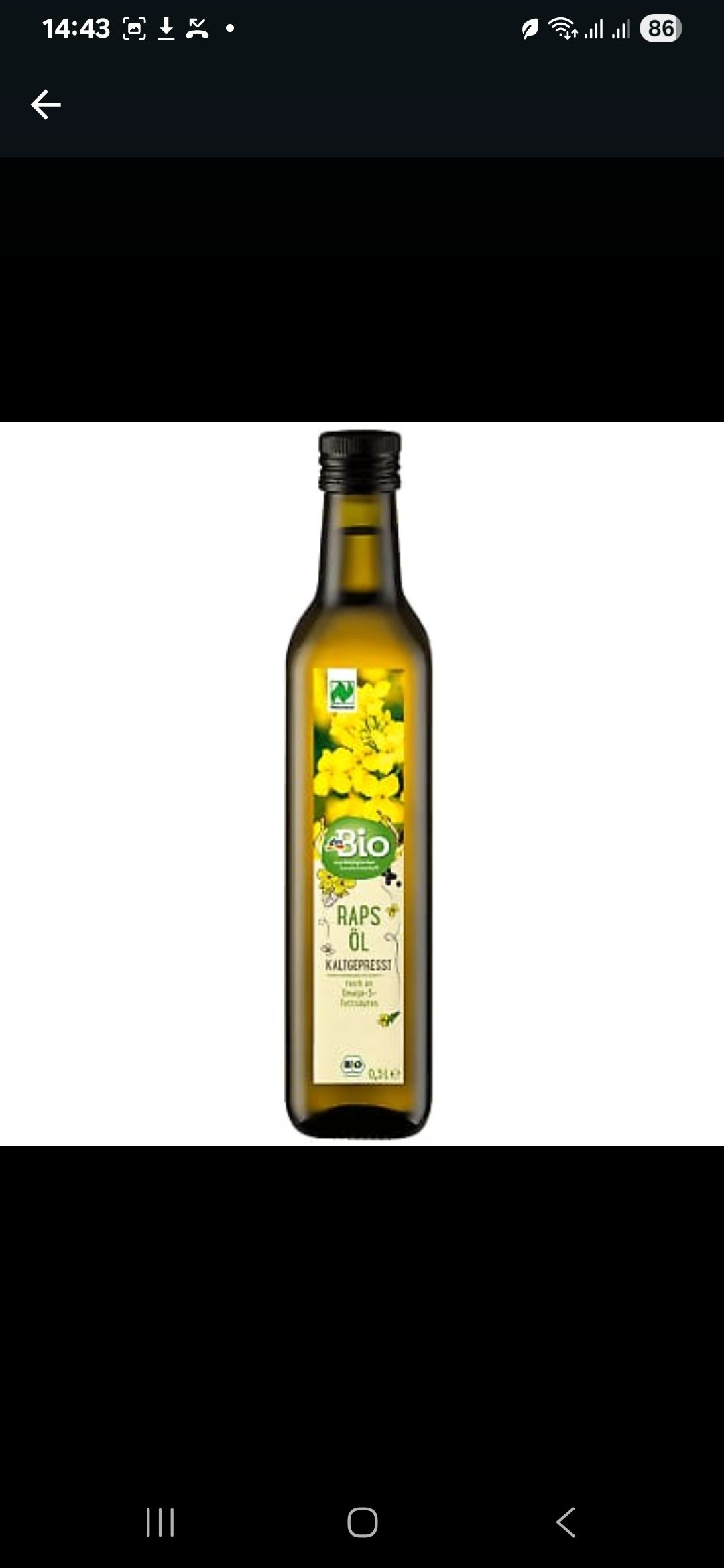 Canola oil