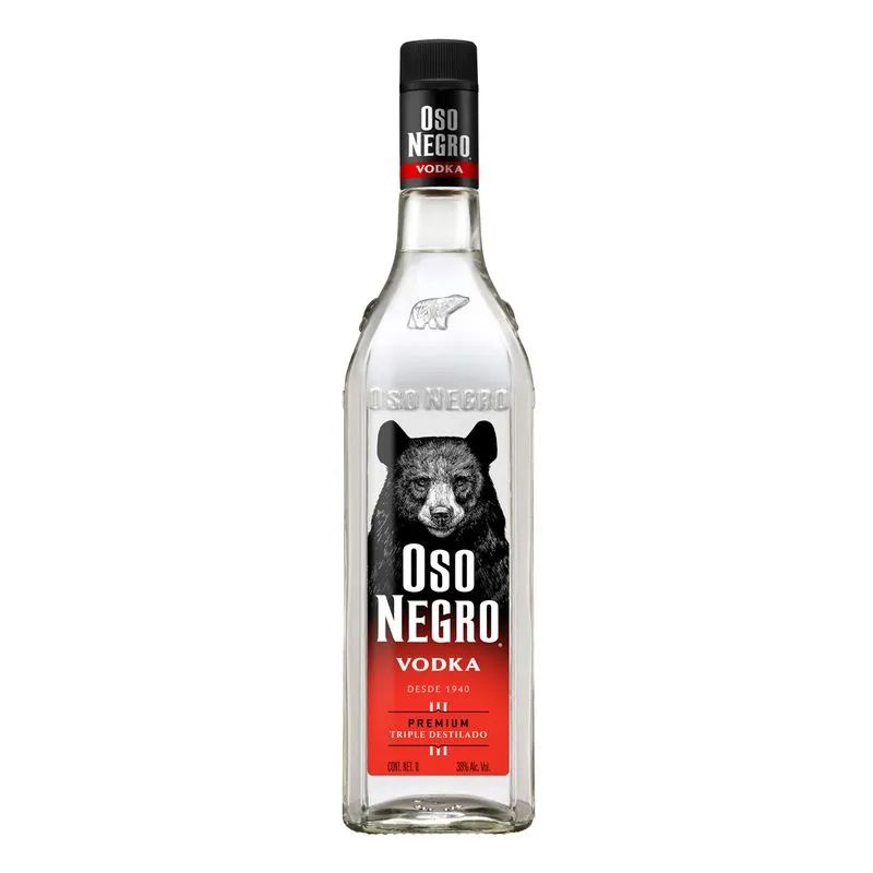 Vodka 80 Oso Negro 1.0 L