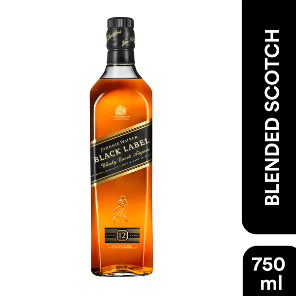Whisky Etiq.Negra Johnnie Walker 750.0 mL