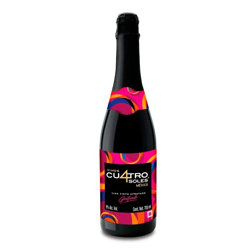 Vino Tinto Afrutado Esp 4 Soles 700.0 mL
