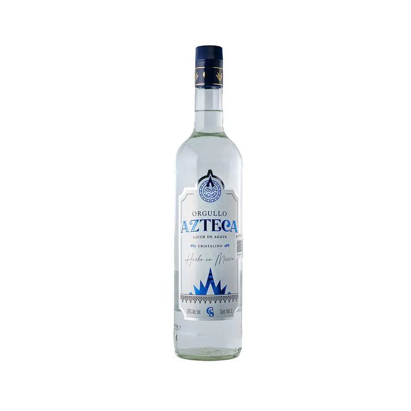 Licor De Agave Cristalino Orgullo Azteca 1.0 L