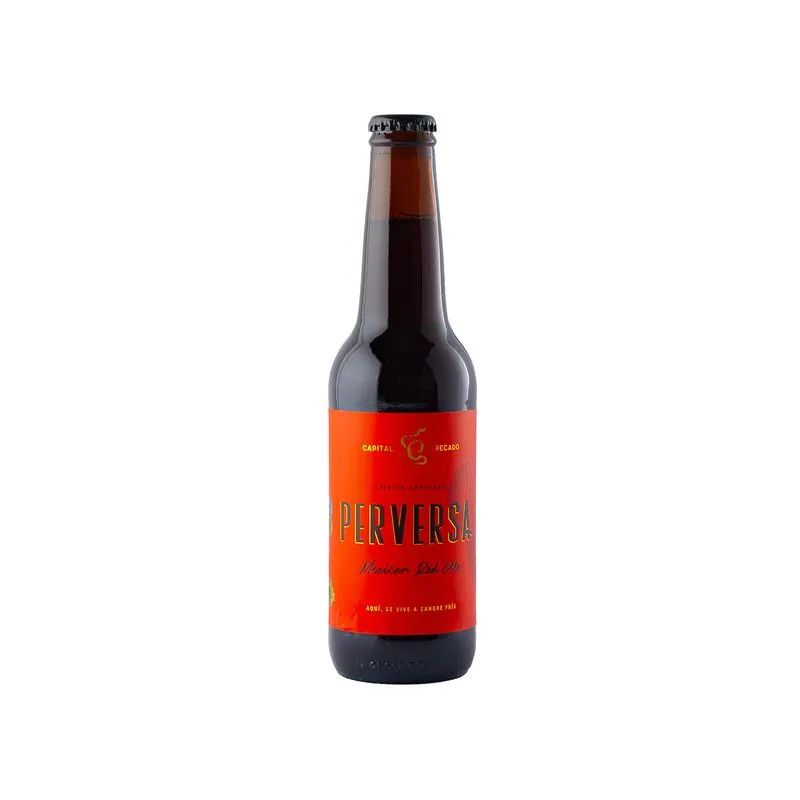 Cerveza Perversa Red Ale Pecado 355.0 mL