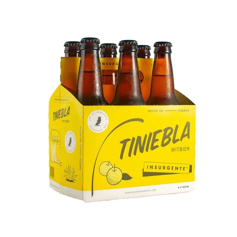 Cerveza Witbiter Tiniebla Insurgente 6.0 Pack
