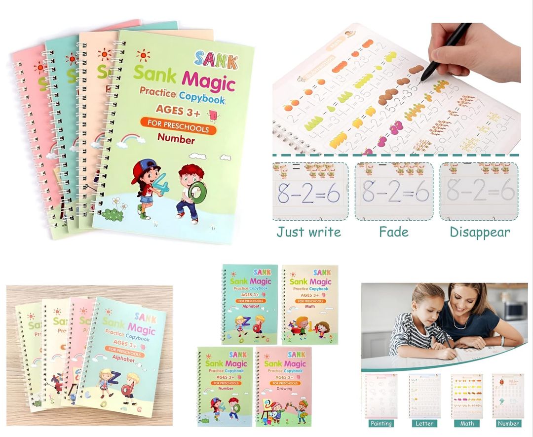 Disappearing Ink Copy Book Set