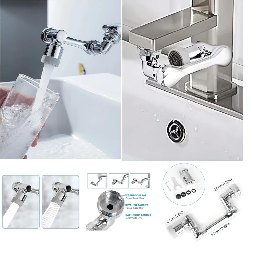 Rotating Bubble Faucet