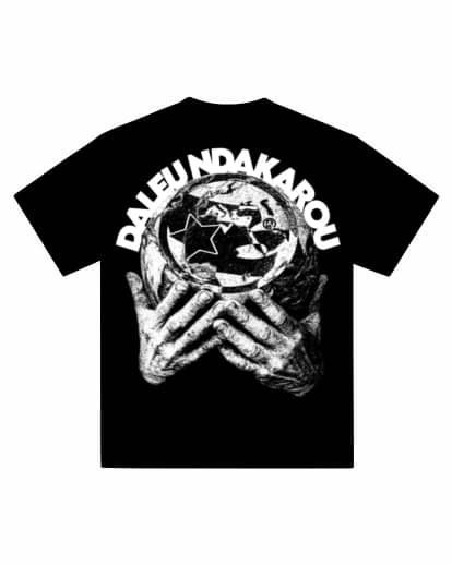 Tshirt Noir "Aduna Bi Nioko Mom"
