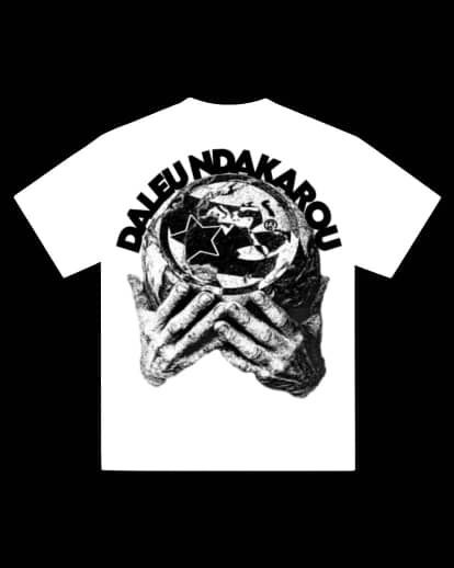 Tshirt blanc "Aduna Bi Nioko Mom"