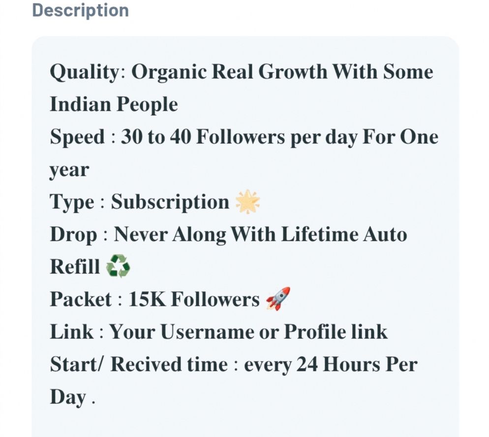 Instagram 15k followers package 📦