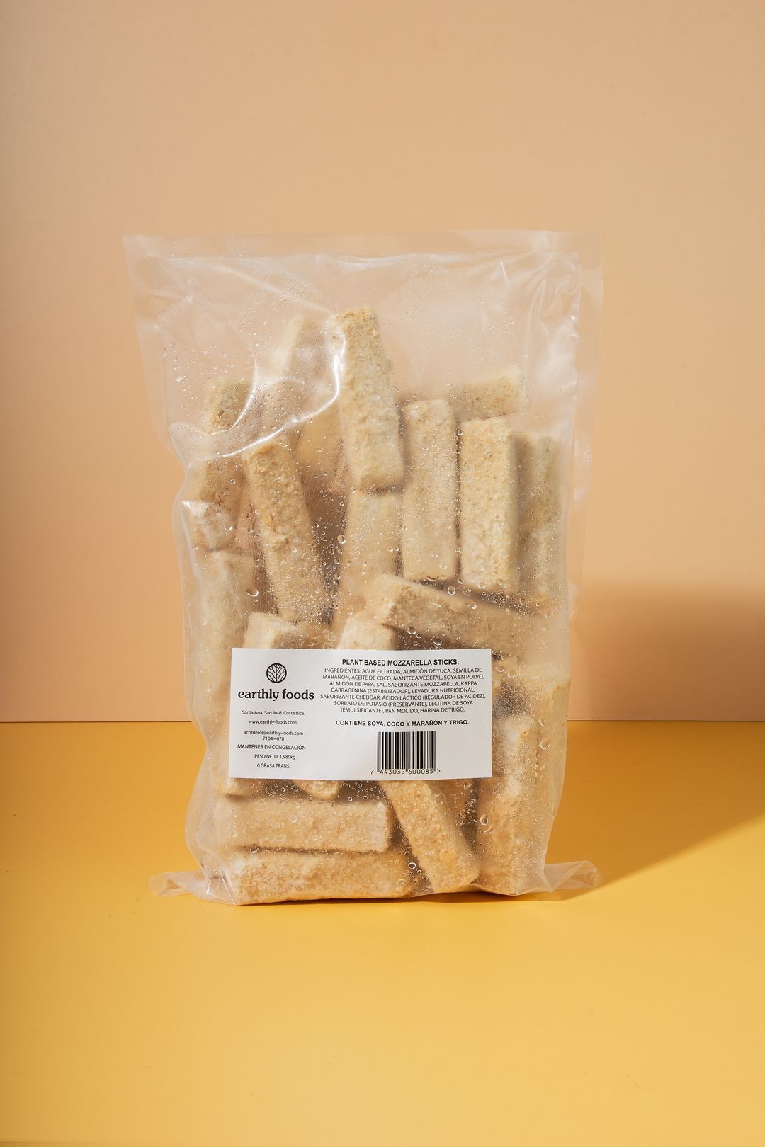 Plant-Based Mozzarella Sticks (36 Unidades)