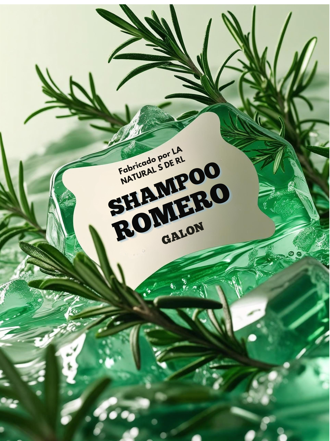Romero shampoo sin sal galón 