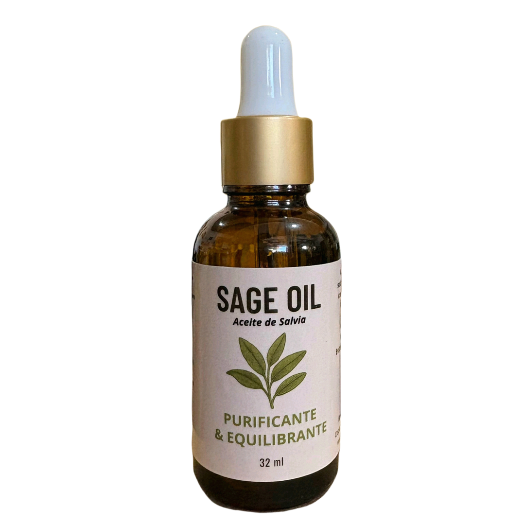 Aceite de Salvia 32 ml.