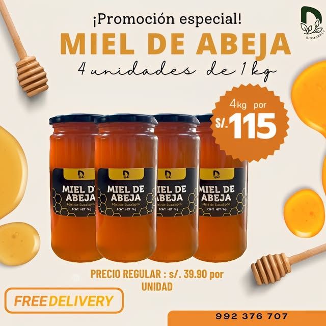 Pack 4 kg de Miel 
