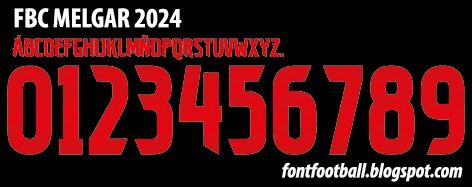 Font Vector FCB Melgar 2024 kit