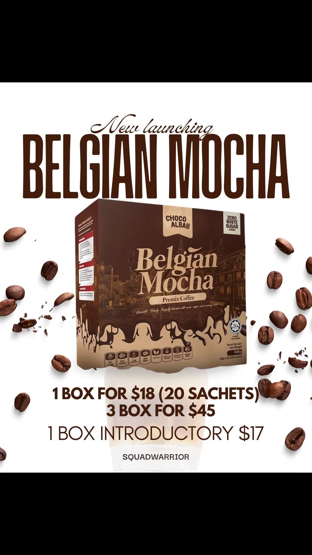 Choco Albab Belgian Mocha Drink