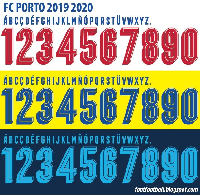 Font Vector FC Porto 2019 2020 kit