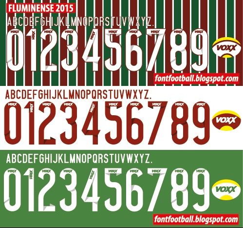 Font Vector Fluminense 2015 2016 kit