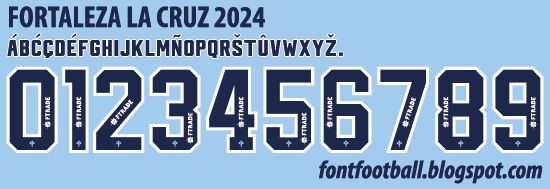 Font Vector Fortaleza La Cruz 2024 kit