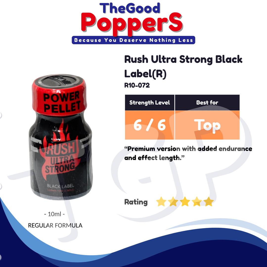 Rush Ultra Strong Black Label10ml (R)