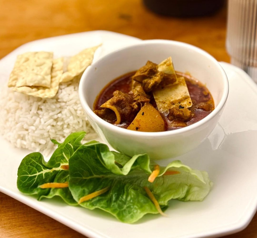 Kari kambing pusaka rice