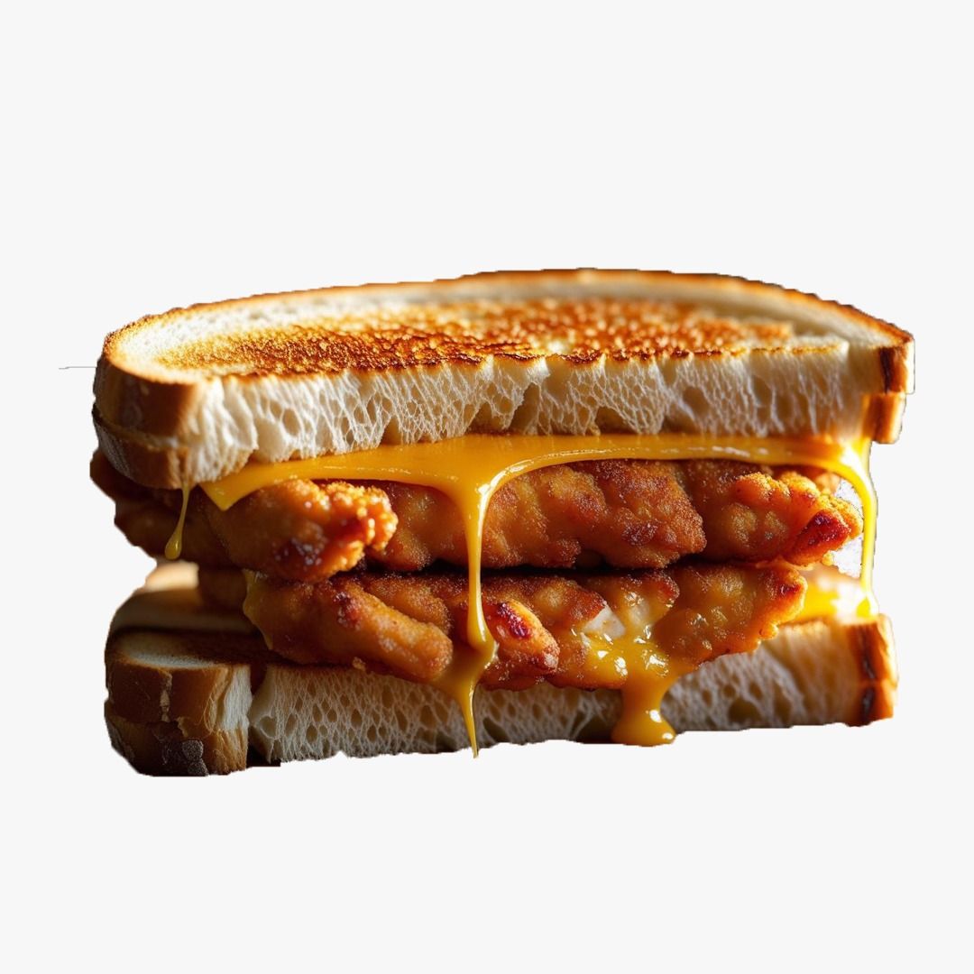 Grill Cheese Chicken Tender Sandwich